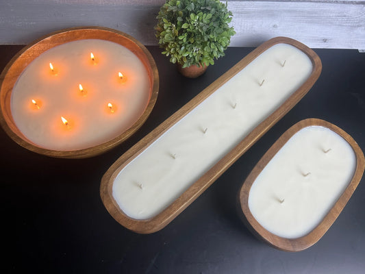 Sophie Kate 6 Wick Oval Boho Candle Bowl