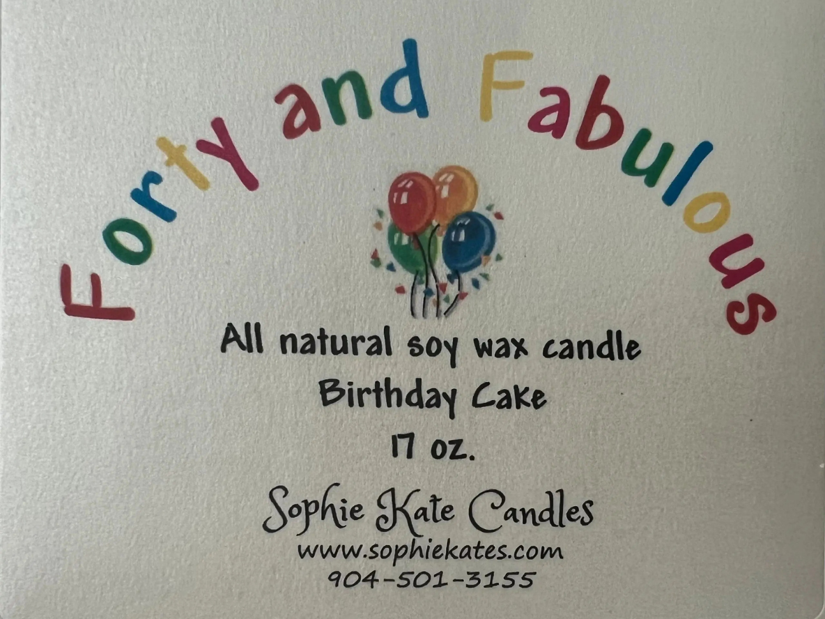 The Sophie Kate Birthday Candle