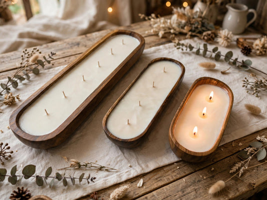 Sophie Kate Oval Boho Candle Bowls