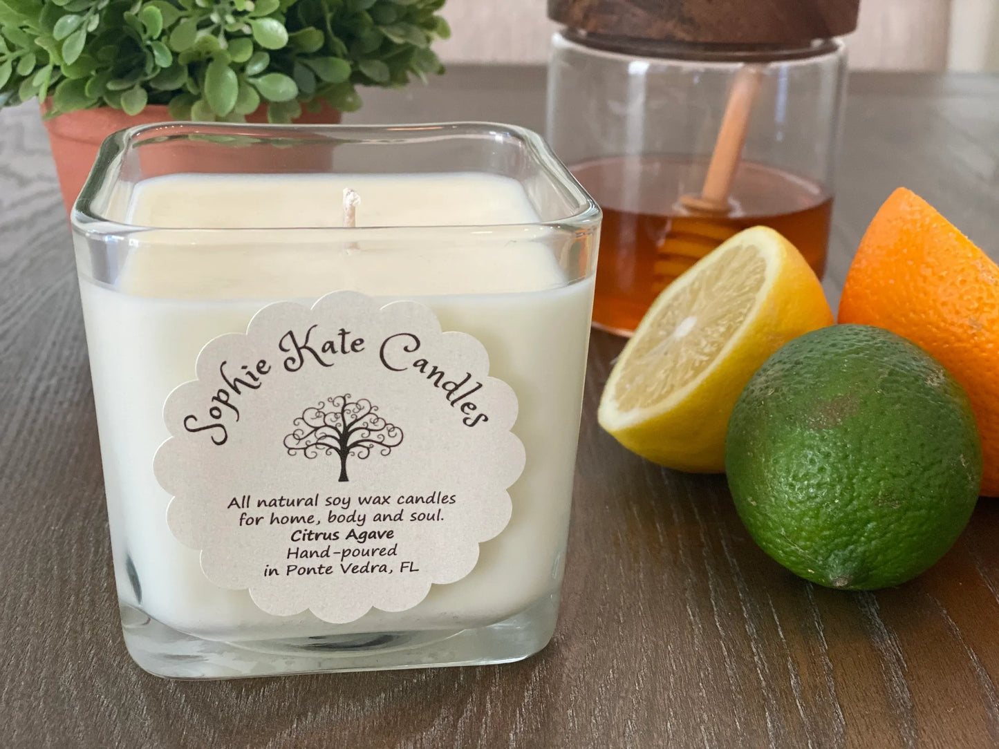 Sophie Kate Cube Candle