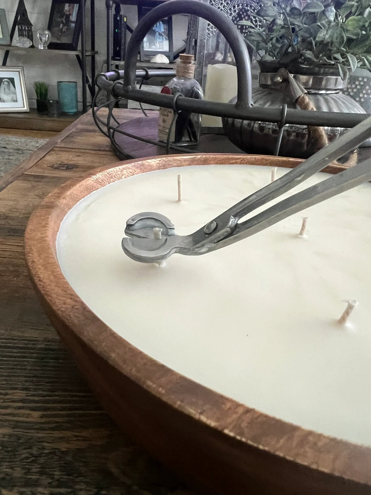 Sophie Kate 8 Wick Round Boho Candle Bowl