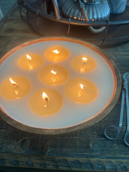 Sophie Kate 8 Wick Round Boho Candle Bowl
