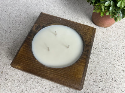 Sophie Kate 3 Wick Farmhouse Candle Block