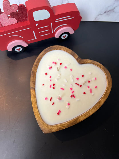 Sophie Kate 3 Wick Boho Heart Candle