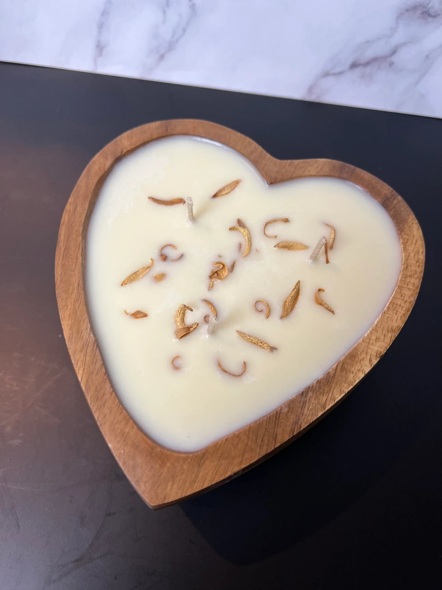 Sophie Kate 3 Wick Boho Heart Candle