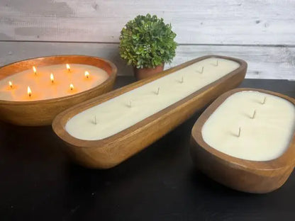 Sophie Kate 3 Wick Oval Boho Candle Bowl