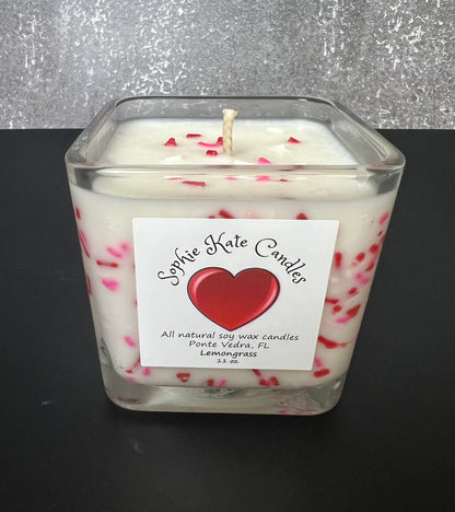 Sophie Kate Valentine Sprinkle Candle