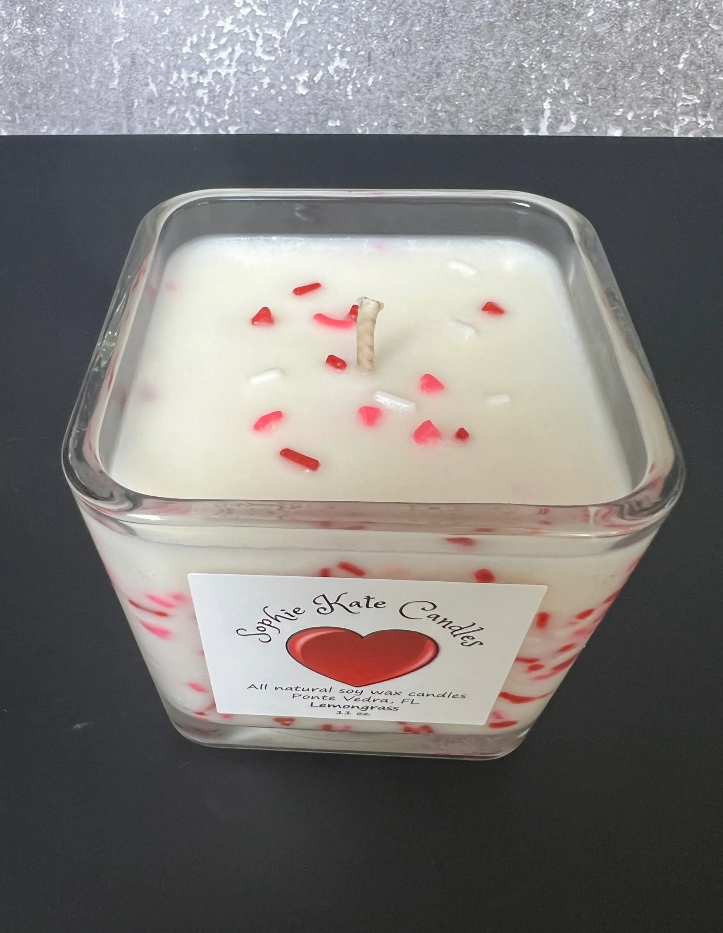 Sophie Kate Valentine Sprinkle Candle