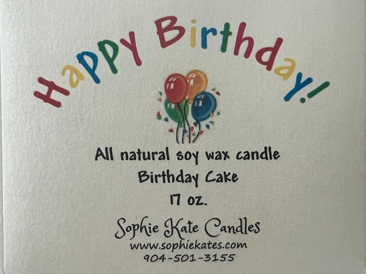The Sophie Kate Birthday Candle