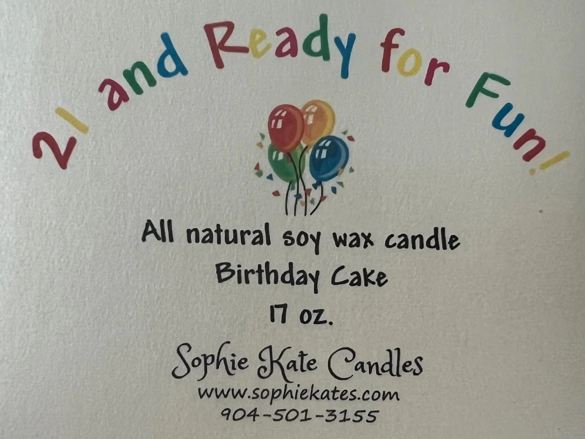 The Sophie Kate Birthday Candle