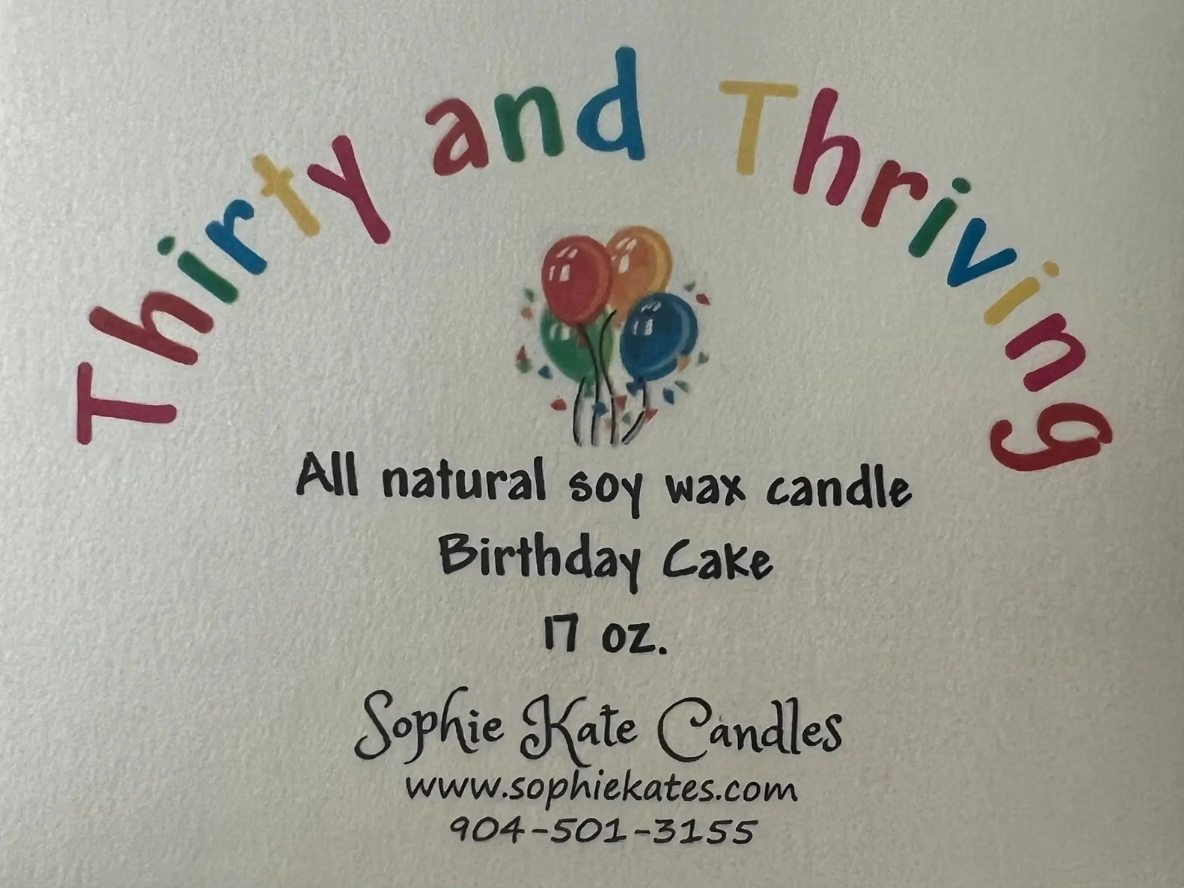 The Sophie Kate Birthday Candle