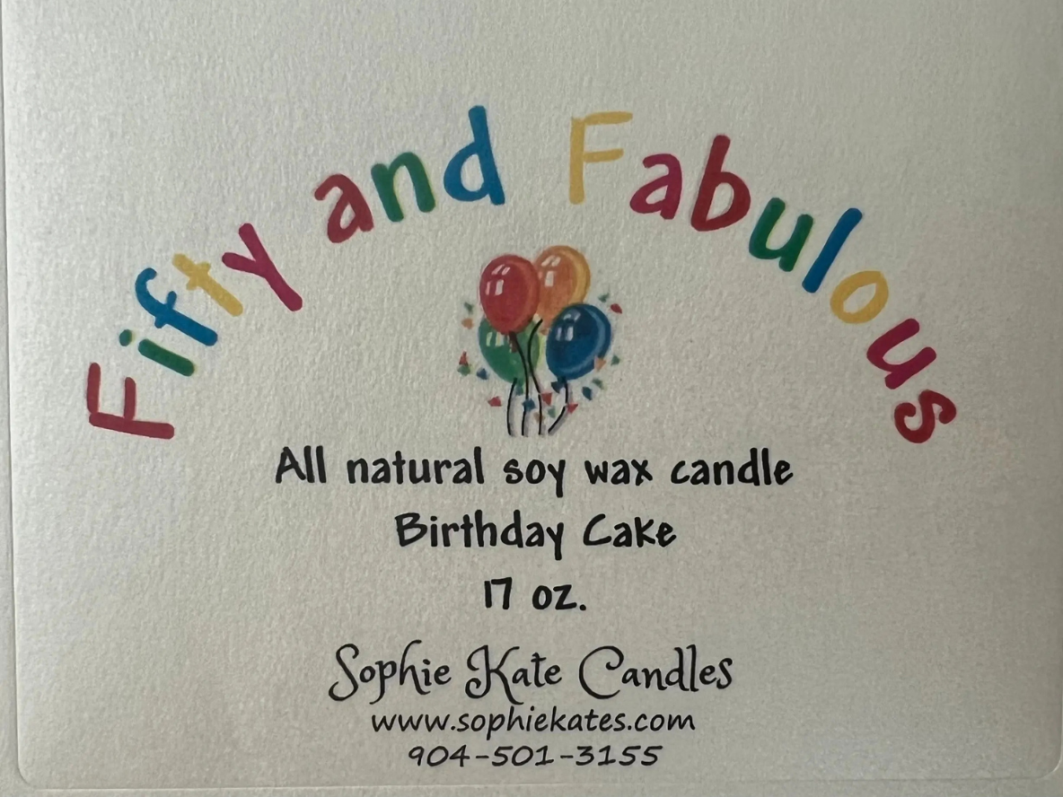 The Sophie Kate Birthday Candle