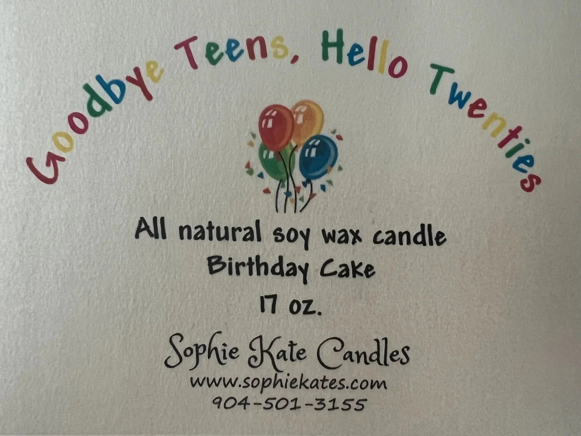 The Sophie Kate Birthday Candle