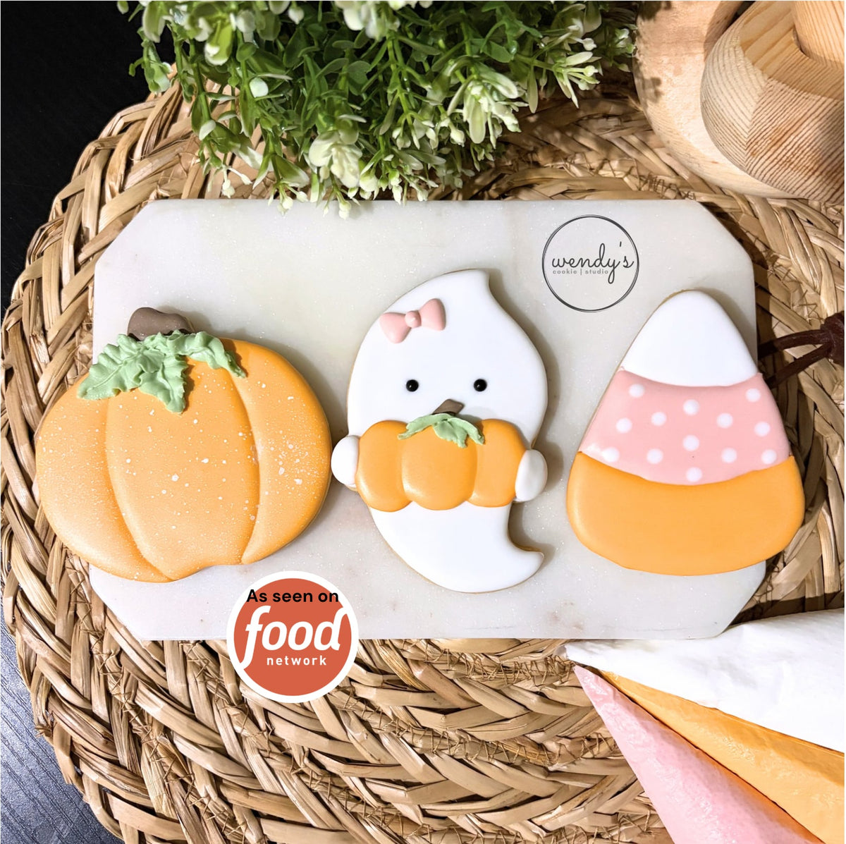 Halloween Candles and Cookies Collab